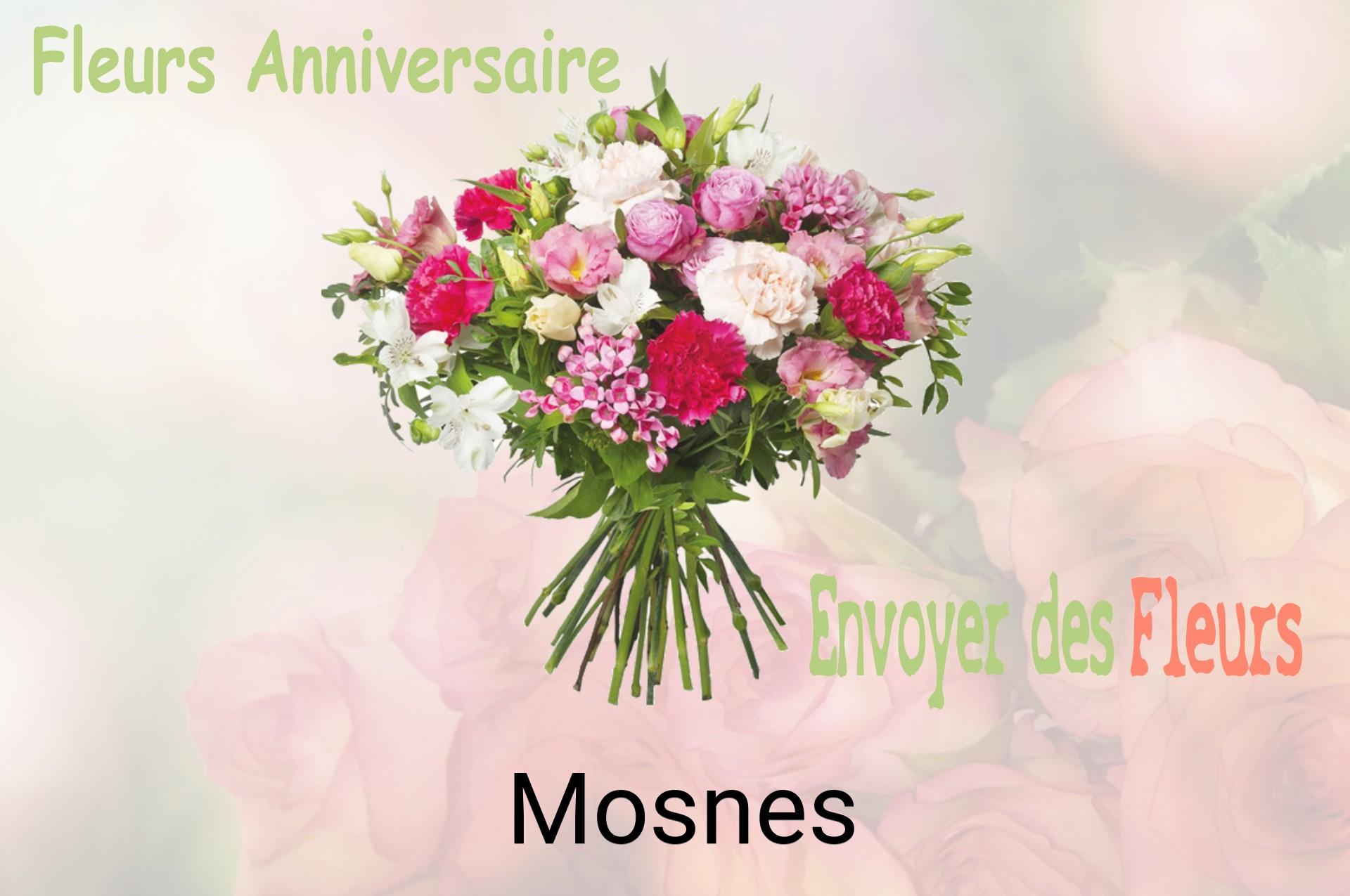 Bouquet de fleurs d’anniversaire livré à Mosnes